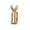 Pacific Urns Necklace For Ashes Small Pet Traditional 14K In Yellow Gold