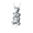 Pacific Urns Necklace For Ashes Teddy In Sterling Silver
