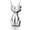 Pacific Urns Necklace For Ashes Whiskers 14K In Yellow Gold