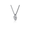 Pacific Urns Necklace For Ashes Winged Cylinder In Sterling Silver