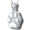 Pacific Urns Pet Cremation Necklace Flat Paw Print