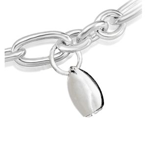 Pacific Urns Cremation Jewelry Tear Drop Charm