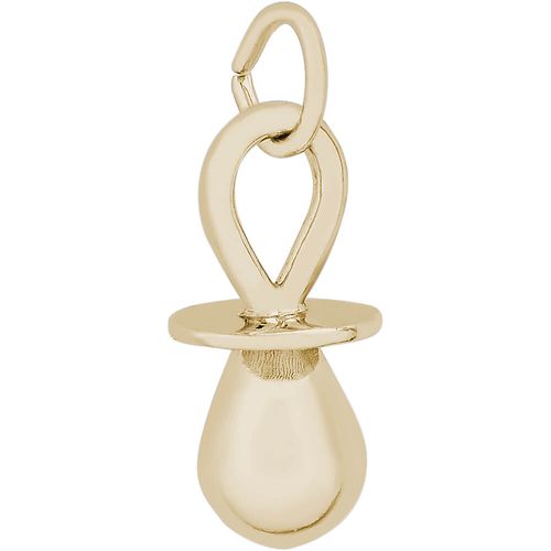 Pacifier Charm - 10K Gold - 10-8354