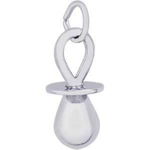 Pacifier Charm - Sterling Silver - 10-8354