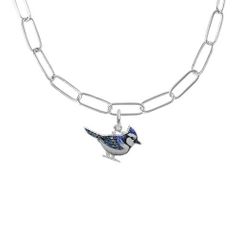Painted Blue Jay Necklace Sets - 29-1119