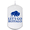 Painted Let's Go Buffalo Dog Tag - 14K White Gold - 10-1069-0-14kw
