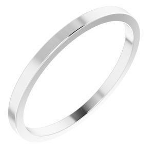 Palladium 1.5 mm Flat Band Size 8 - F8:627:P