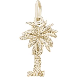 Palmetto 3D Charm - 14K Gold - 10-3913