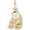 Panda Bear Charm 14K Gold - 10-8249