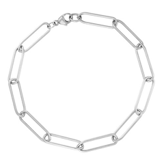 Paperclip Bracelet - Large 7.5",
