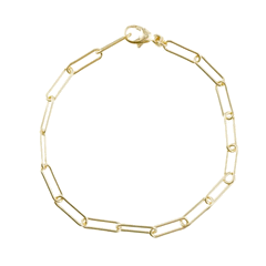 Paperclip Bracelet - Medium 8",