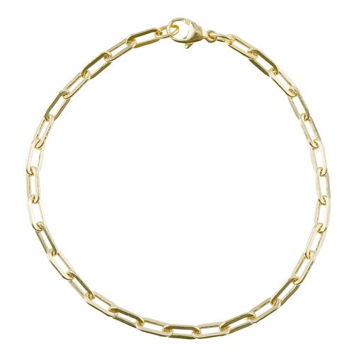 Paperclip Bracelet - Small - 10K Yellow Gold - 20-0320-8-10k