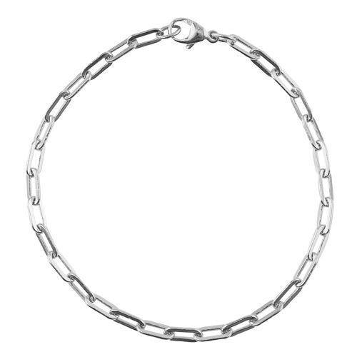 Paperclip Bracelet - Small - 14K White Gold - 20-0320-8-14kw