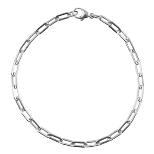 Paperclip Bracelet - Small - Sterling Silver - 20-0320-8-ss