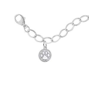 Paw Print Bracelet Set - Sterling Silver - 27-5664-112-SS