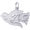 Peace Charm Silver - 10-2213