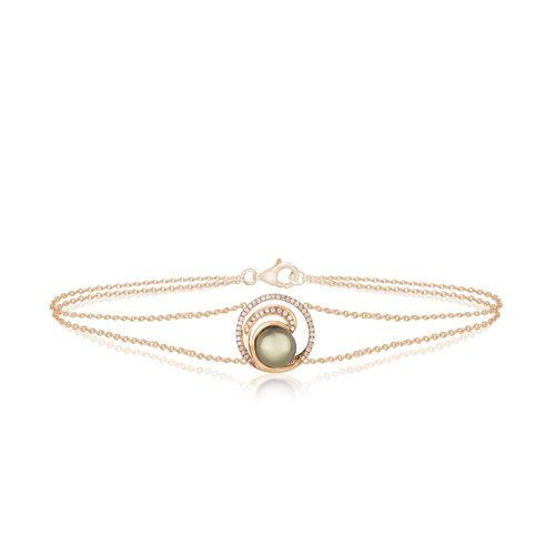 Pearl Deluxe Wave Bracelet 15mm, Hawaiian Inspired Bracelet, WTB-0005/ RG