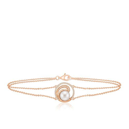 Pearl Wave Deluxe Bracelet 20mm, Hawaiian Inspired Bracelet, WTB-0006/ RG