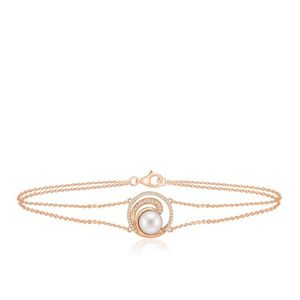 Pearl Wave Deluxe Bracelet 20mm, Hawaiian Inspired  Bracelet, WTB-0006/ RG