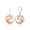 Pearl Wave Deluxe Earrings 19mm, Hawaiian Inspired  Earrings, WTE-0008/ RG