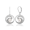 Pearl Wave Deluxe Earrings 19mm, Hawaiian Inspired  Earrings, WTE-0008/ WG