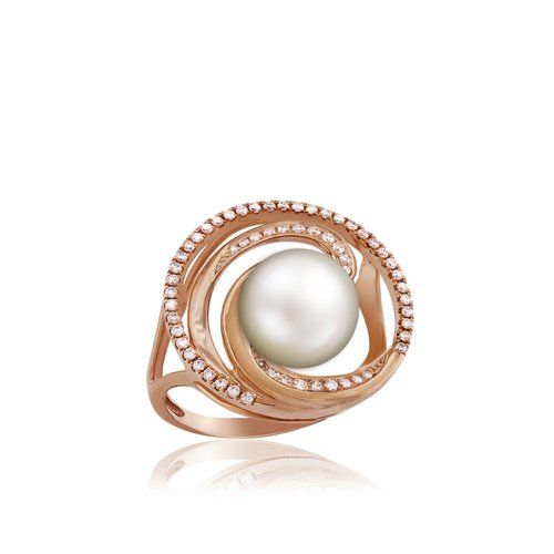 Pearl Wave Deluxe Ring 19mm, Hawaiian Inspired  Ring, WTR-0008/ RG