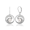Pearl Wave Earrings 19mm, Hawaiian Inspired  Earrings, WTE-0006/ WG