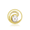 Pearl Wave Pendant 19mm, Hawaiian Inspired  Pendant, WTP-0008