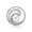 Pearl Wave Pendant 24mm, Hawaiian Inspired  Pendant, WTP-0009/ WG