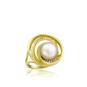 Pearl Wave Ring 15mm, Hawaiian Inspired  Ring, WTR-0005