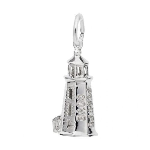 Peggys Cove Lighthouse Charm - 14K White Gold - 10-1514-wg