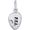 PEI Potato Charm - Sterling Silver - 10-1321