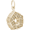 Pentagon Charm 10K Gold - 10-3856
