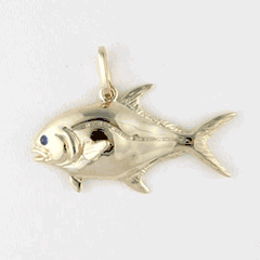 Permit Fish Pendants