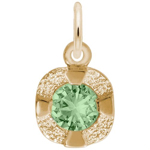 Petite August Birthstone Charm - 10K Gold - 10-1825-008-10k