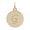 Petite Initial Disc - Script G 14k Gold Charm - 10-1896-7-14k