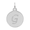 Petite Initial Disc - Script G 14k Gold Charm - 10-1896-7-14kw