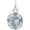 Petite March Birthstone Charm - Sterling Silver - 10-1825-003-s