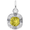 Petite November Birthstone Charm - Sterling Silver - 10-1825-011-s