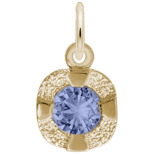 Petite September Birthstone Charm - 10K Gold - 10-1825-009-10k