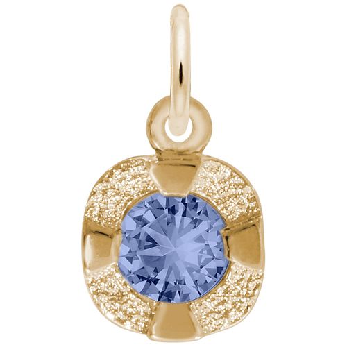 Petite September Birthstone Charm - 10K Gold - 10-1825-009-10k
