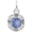 Petite September Birthstone Charm - Sterling Silver - 10-1825-009-s