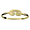 Petroglyph Hook Bracelet - 14K Yellow Gold 4mm 7.5 Inch