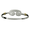 Petroglyph Hook Bracelet - Sterling Silver & 14K Gold 8mm 7.0 Inch