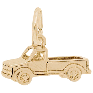 Pick Up Truck Charm 10K Gold - 10-3513-0-10K
