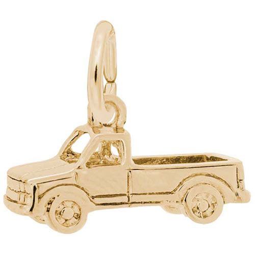 Pick Up Truck Charm 10K Gold - 10-3513-0-10K