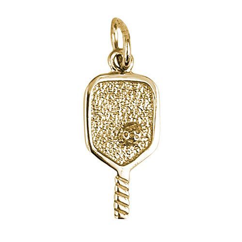 Pickleball Paddle Charm  - 14K Gold  - 10-1006-0-14K