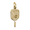 Pickleball Paddle Charm  - Gold Plated  - 10-1006-0-GP