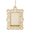 Picture Frame Charm 14K Gold - 10-0240