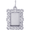 Picture Frame Charm White Gold - 10-0240